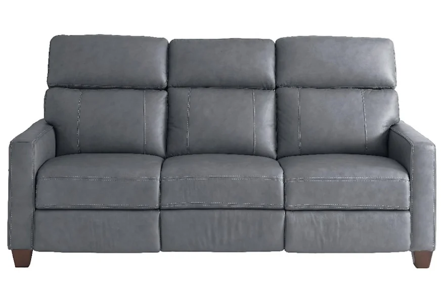 Club Level Tompkins Club Level Reclining Sofa by Bassett at Esprit Decor Home Furnishings